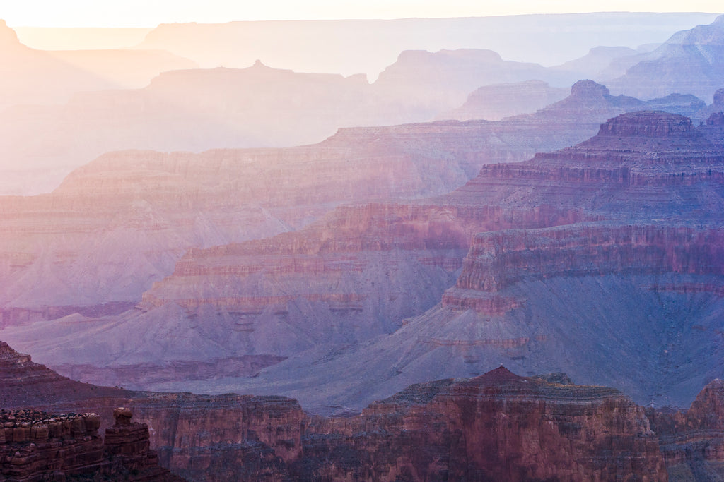Grand Canyon Sunset — Abstract