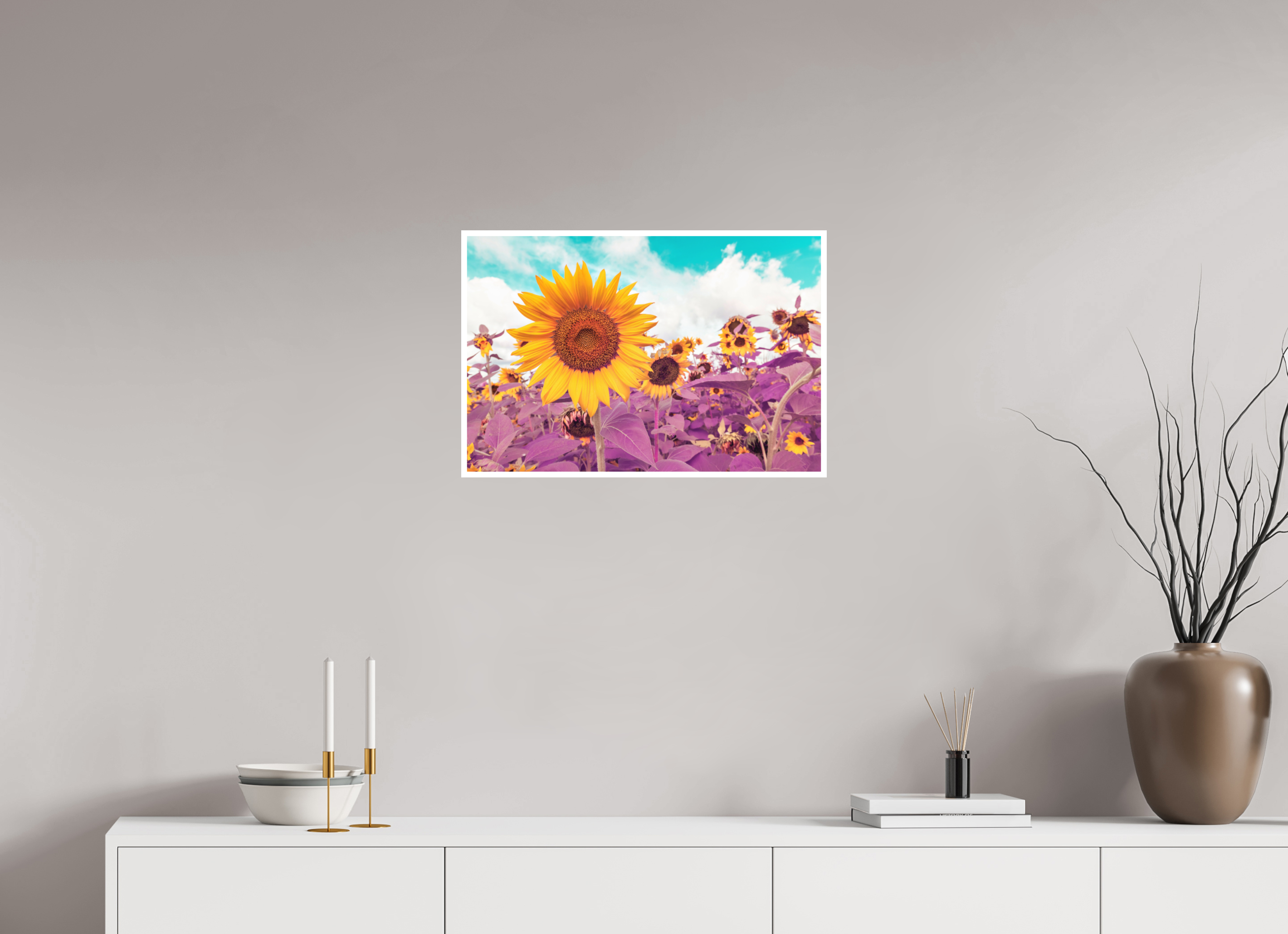 24 x 16″, Fine Art Print Sunflower