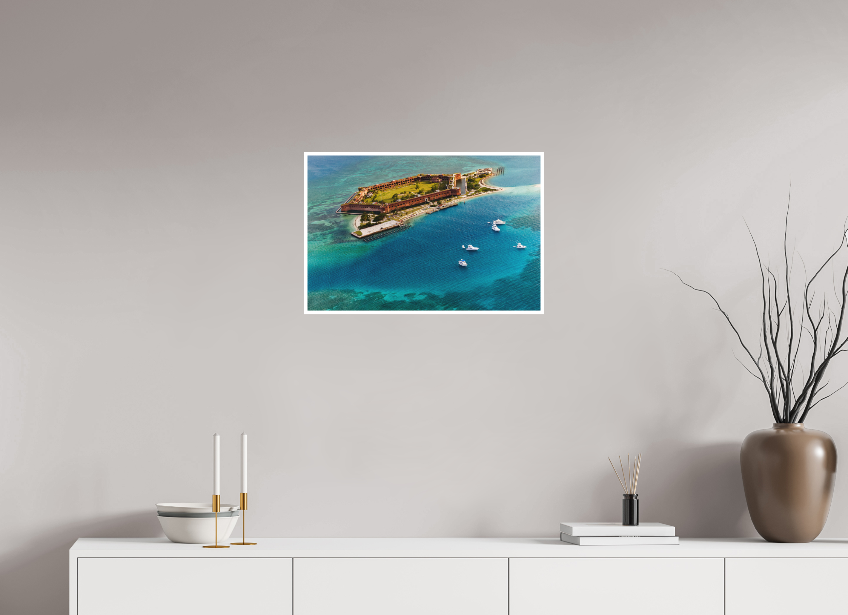 24 x 16″, Photo Print On Fuji Crystal DP II, Matte Fort Jefferson