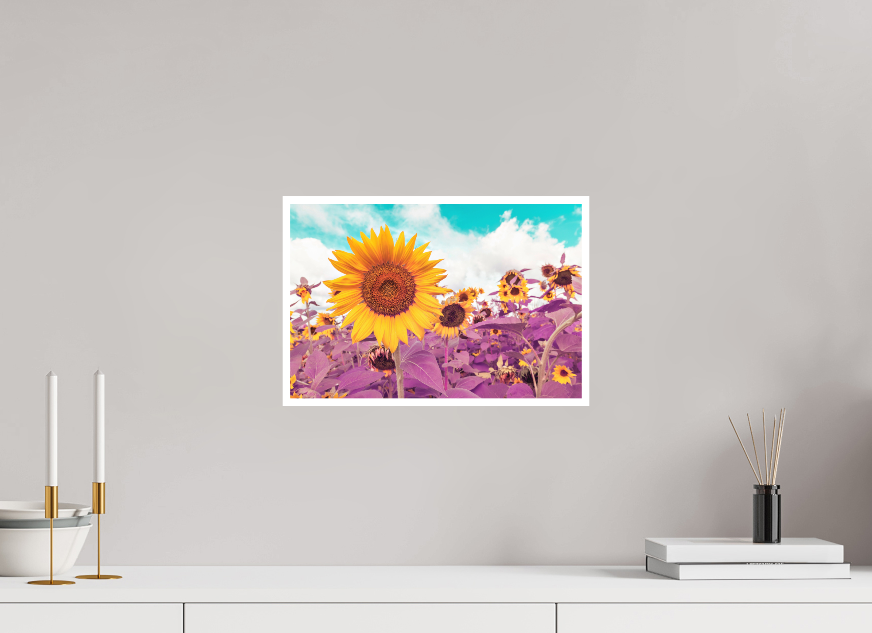 15 x 10″, Fine Art Print Sunflower