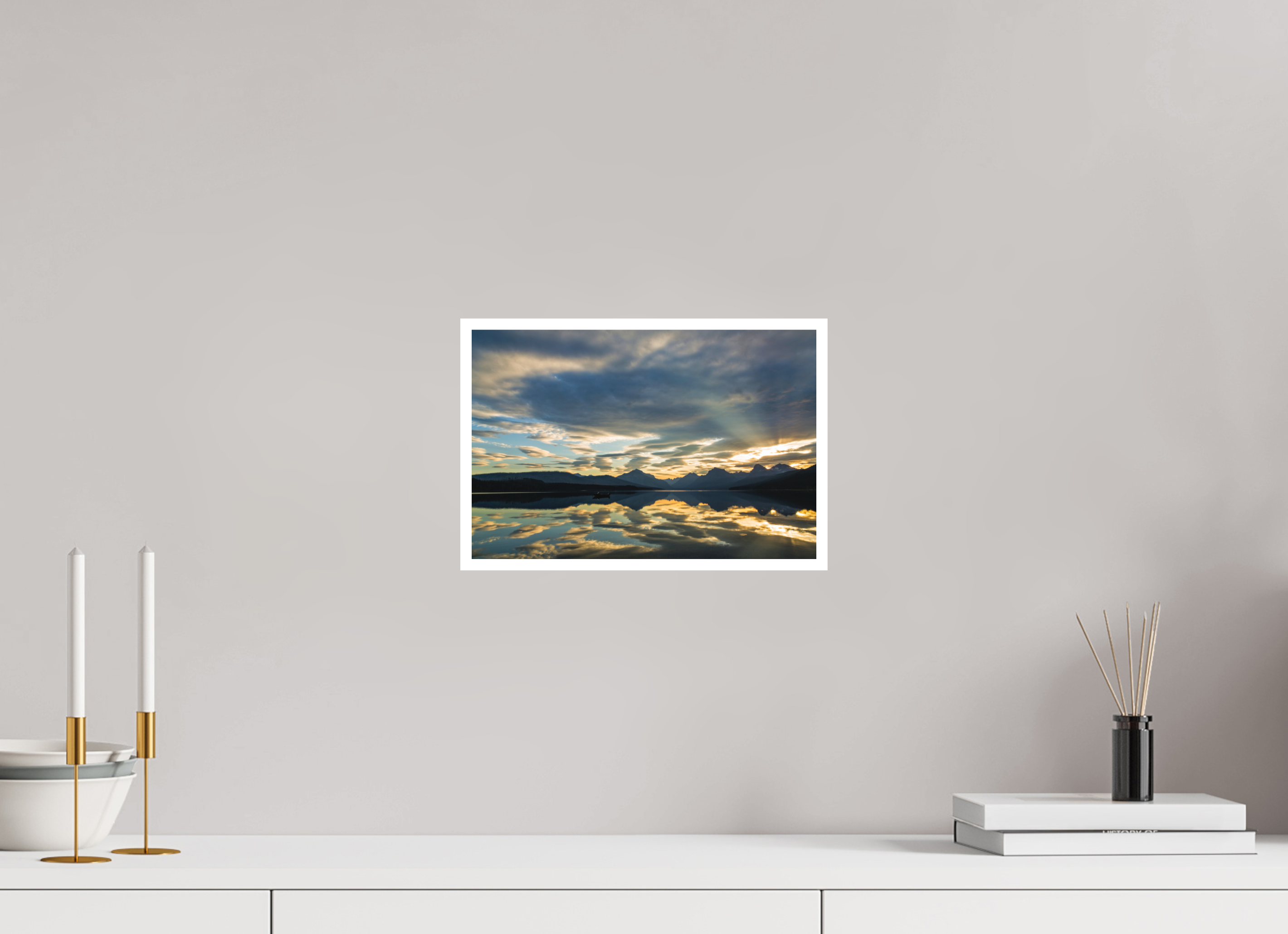12 x 8″, Photo Print On Fuji Crystal DP II, Matte Lake McDonald