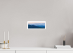 10.4 x 4″, Photo Print On Fuji Crystal DP II, Matte Blue Ridge Mountains