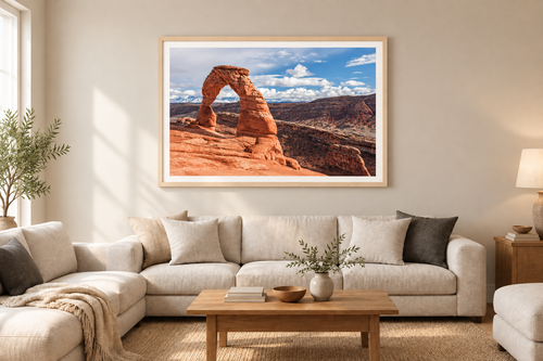 Delicate Arch, Arches National Park — Living Room Mockup