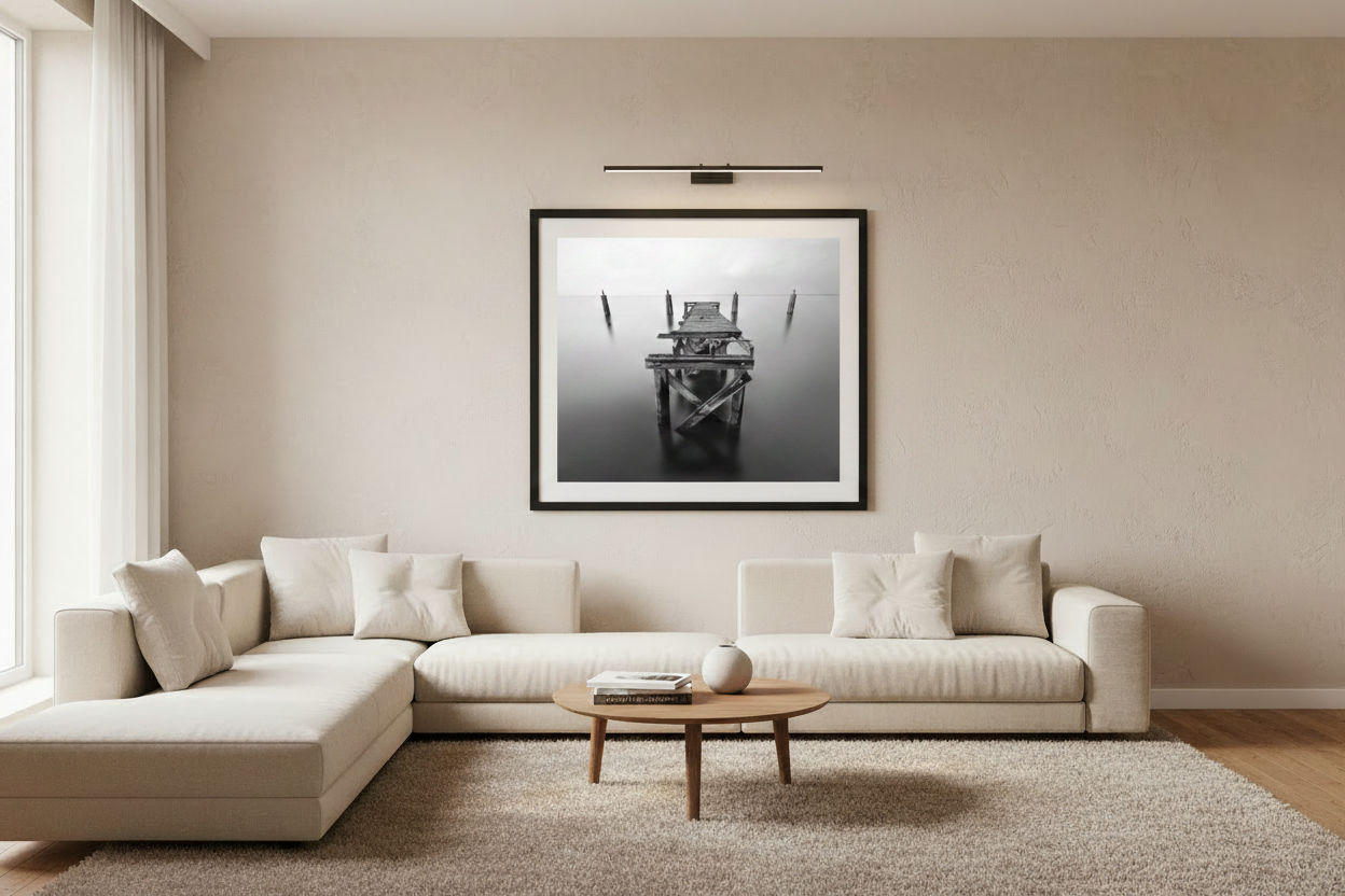 Lonely Dock — Living Room Mockup