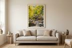 Tallulah Gorge photograph in a warm living room