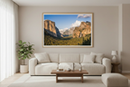 Yosemite Valley Tunnel View — Living Room Mockup